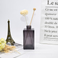 Tall Square Perfume Aroma Glass Diffuser Bottle